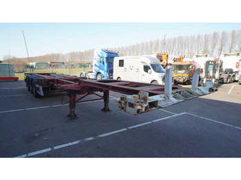 Kontejnerovy návěs/ Výměnná nástavba Renders 3 AXLE EXTENDABLE CONTAINER TRANSPORT TRAILER: obrázek 3