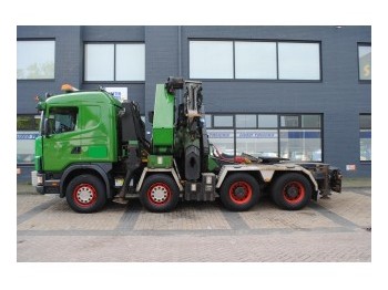 Tahač Scania R 124/470 8X4 WITH PALFINGER PK 90002: obrázek 1