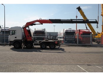 Tahač Scania R 480 8X4 WITH FASSI F 800 XP CRANE: obrázek 1