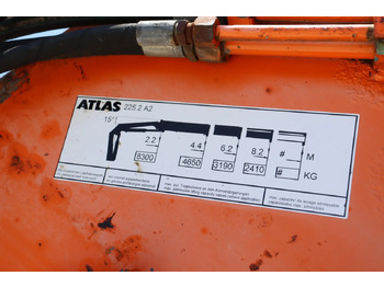 Hydraulická ruka ATLAS 225.2 A2 KNUCKLEBOOM LOADER CRANE (2004): obrázek 5