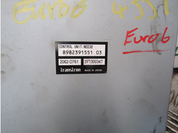 Řídicí blok pro Nákladní auto ISUZU N75 EURO 6 TRANSMISSION CONTROL UNIT P/NO 8982391551 03: obrázek 2