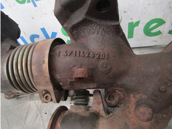 Výfukový systém pro Nákladní auto MERCEDES ACTROS MP4 OM471-6 EXHAUST MANIFOLD COMPLETE P/NO 4711420 / 201 , 4711420 / 801: obrázek 2