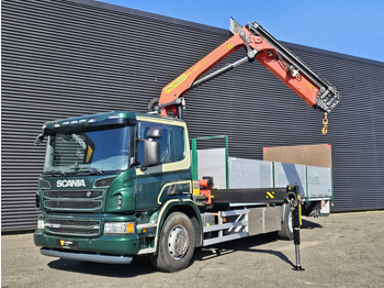 Nákladní automobil valníkový/ Plošinový, Auto s hydraulickou rukou Scania P320 4x2 / PALFINGER 14 t/m - 14.6 mtr.: obrázek 4