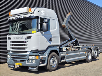 Hákový nosič kontejnerů SCANIA R 450