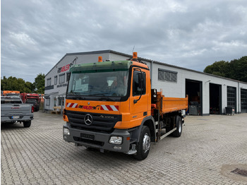 Sklápěč, Auto s hydraulickou rukou Mercedes-Benz 1832 Actros MP2 3-Seiten-Kipper mit Kran + Funk: obrázek 2