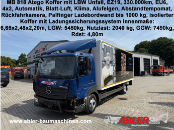 Skříňový nákladní auto MERCEDES-BENZ Atego 818
