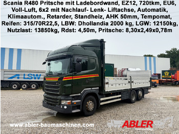 Nákladní automobil valníkový/ Plošinový SCANIA R 480
