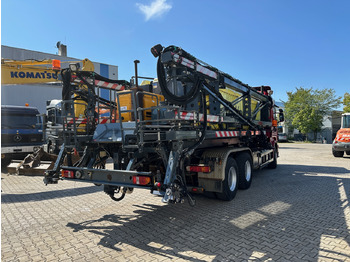 Hákový nosič kontejnerů Scania R580 Abrollkipper V8 Mit Küpper Weisser Enteisungsgerät 45m: obrázek 4
