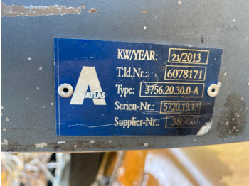 Ložisko otoče pro Stavební technika Terex TC 240 LC: obrázek 4