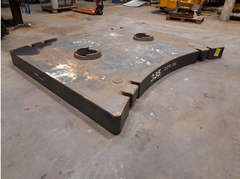 Protizávaží pro Stavební technika Grove GMK 5220 10 ton counterweight 10,0 ton: obrázek 3