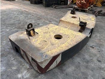 Protizávaží pro Stavební technika Krupp KMK 4080 - 5110 - 5120 Counterweight 5,8 ton: obrázek 4