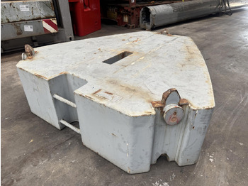 Protizávaží pro Autojeřáb Liebherr LTM /LR counterweight 10T: obrázek 4