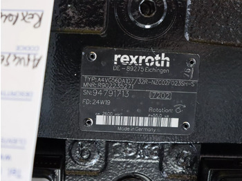 Nový Hydraulické čerpadlo pro Manipulační technika REXROTH A4VG56DA1D7/32R-NZC02F023SH-S: obrázek 3