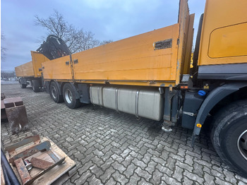 Hákový nosič kontejnerů, Auto s hydraulickou rukou IVECO STRALIS 420 truck open box with TEREX loading crane 290.2E-A3: obrázek 4