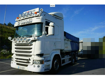 Sklápěč Scania R580 6x2 Combi tipper with fifth wheel. 375.000 km: obrázek 1