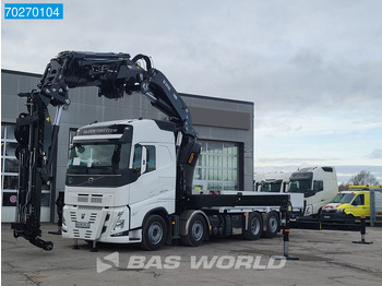 Nový Nákladní automobil valníkový/ Plošinový, Auto s hydraulickou rukou Volvo FH 460 8X2 Effer 1000 9S + 6S Kran + Fly-Jib Liftachse VEB+ Euro 6: obrázek 2