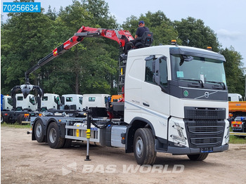 Nový Hákový nosič kontejnerů, Auto s hydraulickou rukou Volvo FH 500 6X2 PENZ 15Z9.50E Crane Hyva 20T HOOK Euro 6: obrázek 3
