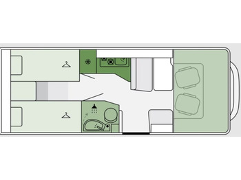 Polointegrovaný obytný vůz ETRUSCO