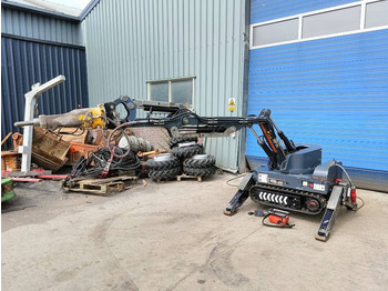 Pásové rýpadlo Brokk euroimplementos RDC1510 180 husqvarna robot remote: obrázek 3