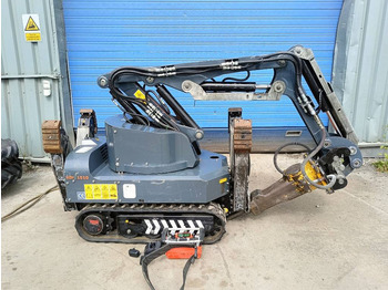 Pásové rýpadlo Brokk euroimplementos RDC1510 180 husqvarna robot remote: obrázek 4