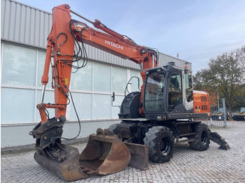 Kolesové rýpadlo HITACHI ZX140W-3
