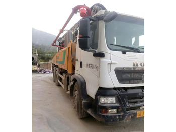 Autočerpadlo XCMG Manufacturer Concrete Pump Machine HB43V Used 43m HOWO Small Concrete Pumps Truck For Sale: obrázek 3