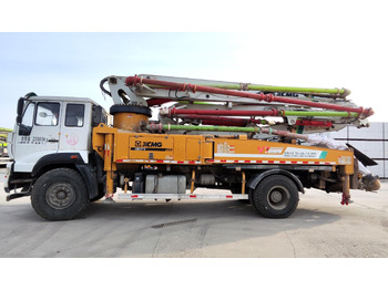 Autočerpadlo XCMG Official Concrete Machine HB37V Mini Concrete Pump 37m Used Diesel Concrete Mixer Pump Truck Price: obrázek 4