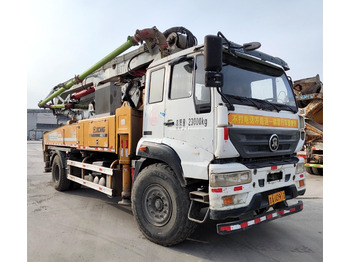 Autočerpadlo XCMG Official Concrete Machine HB37V Mini Concrete Pump 37m Used Diesel Concrete Mixer Pump Truck Price: obrázek 2