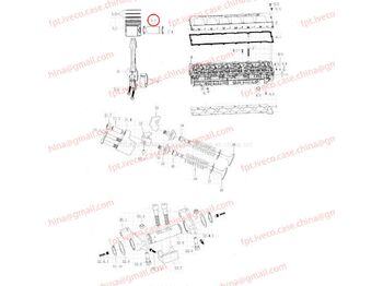 Písty/ Kroužky/ Objímky MAN