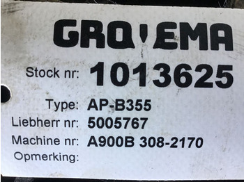 Náprava a díly LIEBHERR