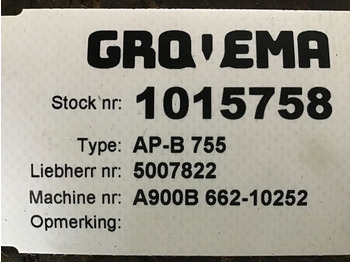 Náprava a díly LIEBHERR