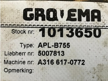 Přední náprava Liebherr APLB755: obrázek 3 Přední náprava Liebherr APLB755: obrázek 3