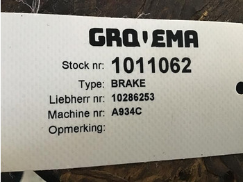 Brzdové díly Liebherr Brake: obrázek 2