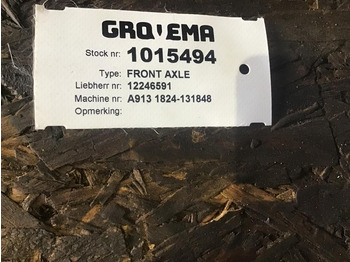 Náprava a díly LIEBHERR