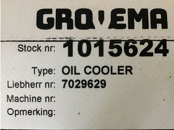 Chladič oleje Liebherr Oil Cooler: obrázek 3