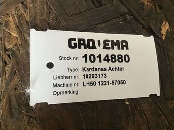 Poloosa Liebherr Propeller Shaft: obrázek 3
