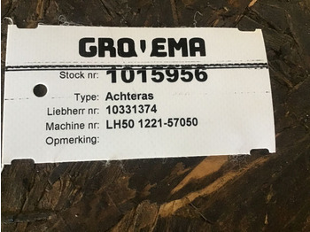 Zadní náprava LIEBHERR