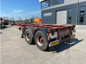 Kontejnerovy návěs/ Výměnná nástavba Burg 20 FT Container Chassis / BPW: obrázek 3