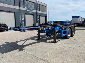 Kontejnerovy návěs/ Výměnná nástavba TURBO'S HOET 20 FT Container Chassis / APK t/m 3-2026 / BPW + Drum: obrázek 4