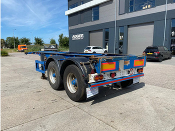 Kontejnerovy návěs/ Výměnná nástavba TURBO'S HOET 20 FT Container Chassis / APK t/m 3-2026 / BPW + Drum: obrázek 3