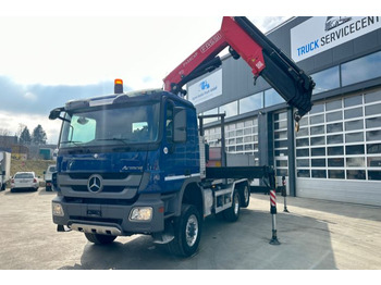 Auto s hydraulickou rukou, Nákladní automobil valníkový/ Plošinový Mercedes-Benz Actros 2648 6x4/4 Fassi455 SZM/Pritsche: obrázek 2