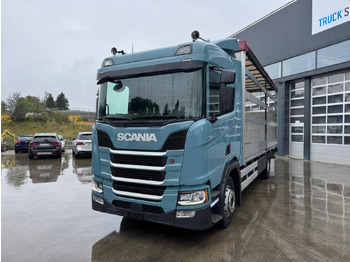 Plachtový nákladní auto SCANIA R 410
