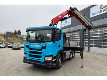 Auto s hydraulickou rukou SCANIA G