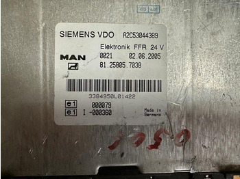 Řídicí blok pro Nákladní auto MAN SIEMENS VDO ELEKTRONIK FFR Steuergerät 81.25805.7038: obrázek 2