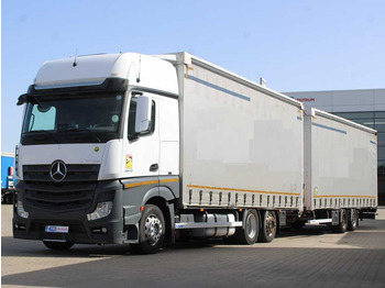 Plachtový nákladní auto MERCEDES-BENZ Actros 2542