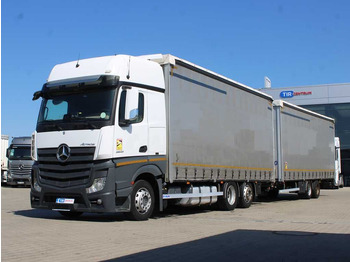 Plachtový nákladní auto MERCEDES-BENZ Actros 2542