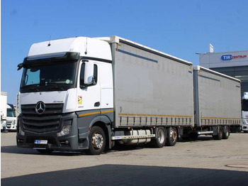 Plachtový nákladní auto MERCEDES-BENZ Actros 2542