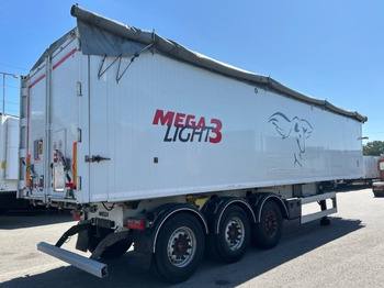 Sklápěcí návěs MEGA Light Alu-Kippmulde 55m³, Kombiklappe, SAF-Achsen, 1-A Liftachse, Rollplane: obrázek 5
