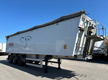Sklápěcí návěs MEGA Light Alu-Kippmulde 55m³, Kombiklappe, SAF-Achsen, 1-A Liftachse, Rollplane: obrázek 3