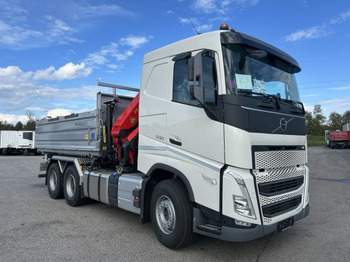 Nový Sklápěč Volvo FH 500 3-Seiten Meiller Kipper mit Palfinger PK22002EH, Retarder,: obrázek 3